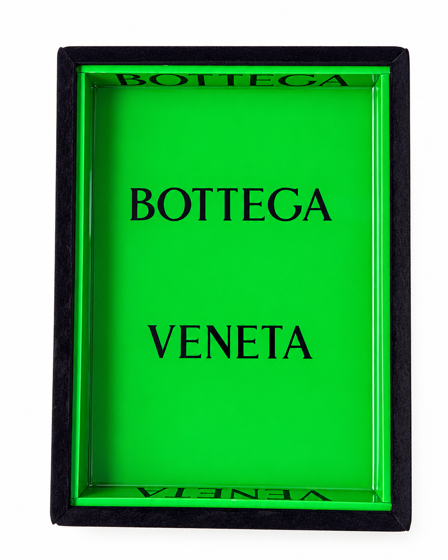 Emerald Green & Black Luxury Tray